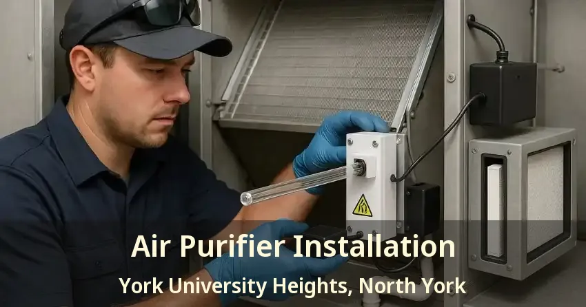 Air Purifier Installation York University Heights, North York - ON