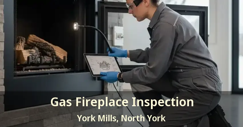 Gas Fireplace Inspection York Mills, North York - ON