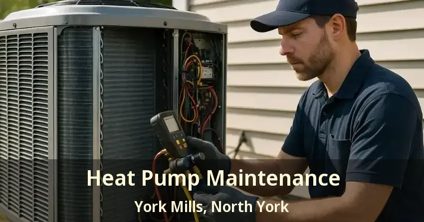 Heat Pump Maintenance York Mills, North York - ON