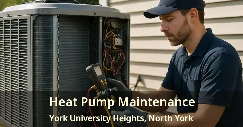 Heat Pump Maintenance York University Heights, North York - ON