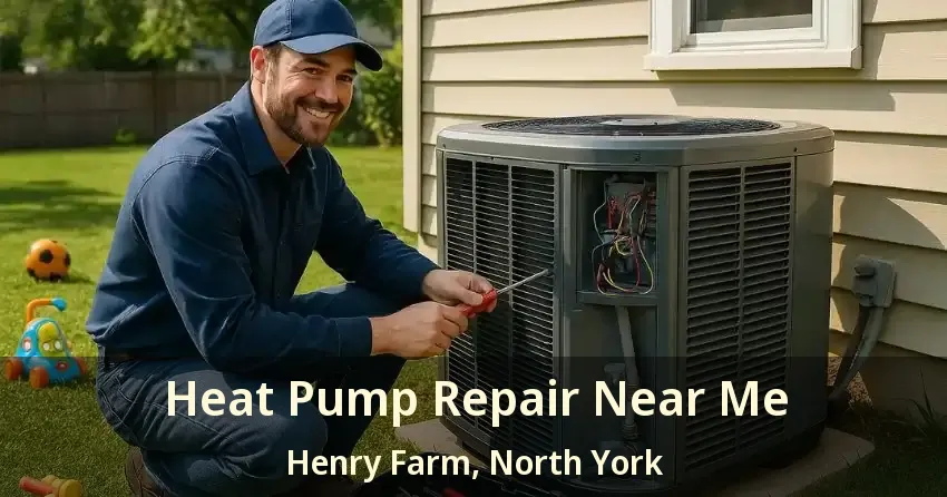 Heat Pump Repair Near Me Henry Farm, North York - ON