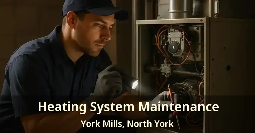 Heating System Maintenance York Mills, North York - ON