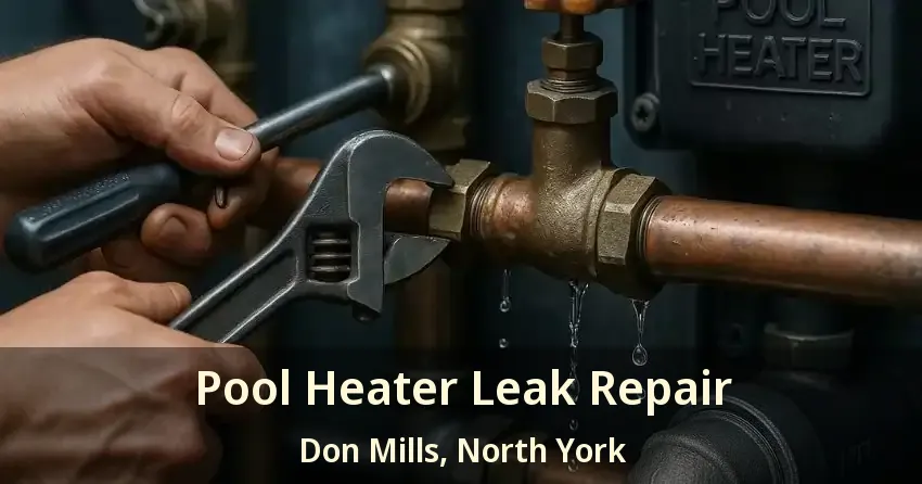 Pool Heater Leak Repair Don Mills, North York - ON